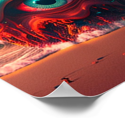 Bloody Eyes Poster (Ecke)