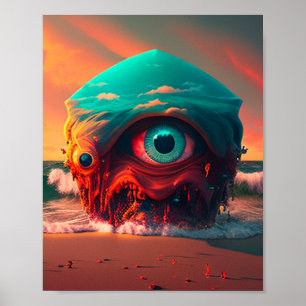 Bloody Eyes Poster