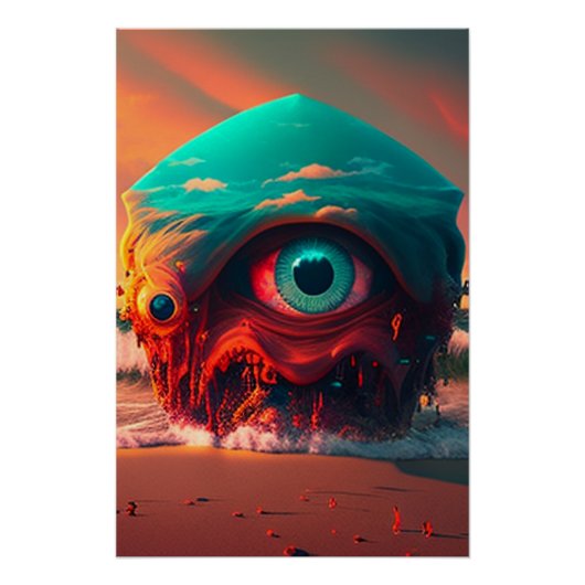 Bloody Eyes Poster (Vorderseite)