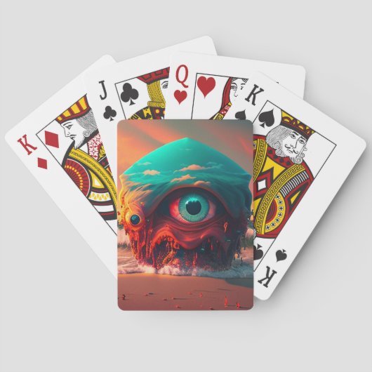 Bloody Eyes Spielkarten (Rückseite)