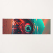 Bloody Eyes Yogamatte (Vorderseite (Horizontal))