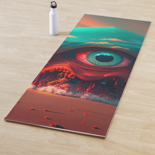 Bloody Eyes Yogamatte (Beispiel)
