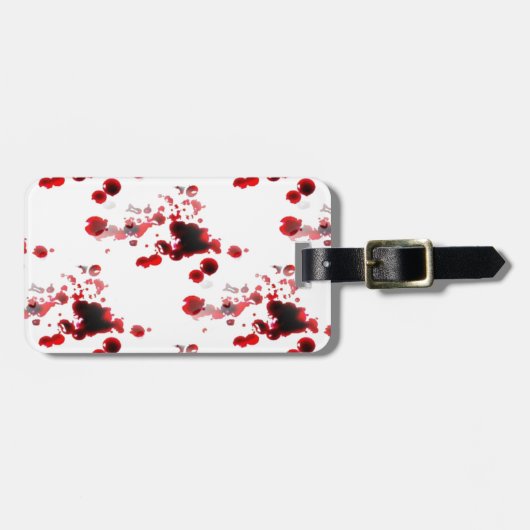 Bloody Gepäckanhänger (Vorderseite horizontal)