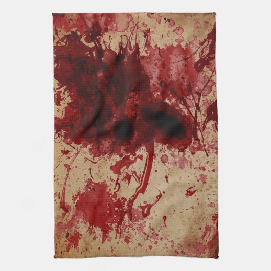 Bloody Geschirrtuch (Vertikal)