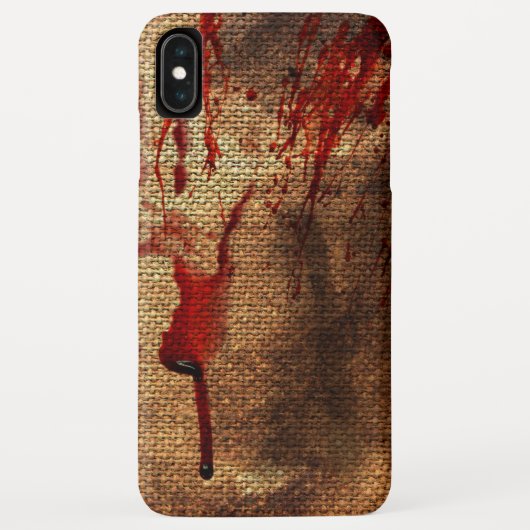 Bloody Grunge Torn Sack Case-Mate iPhone Hülle (Rückseite)