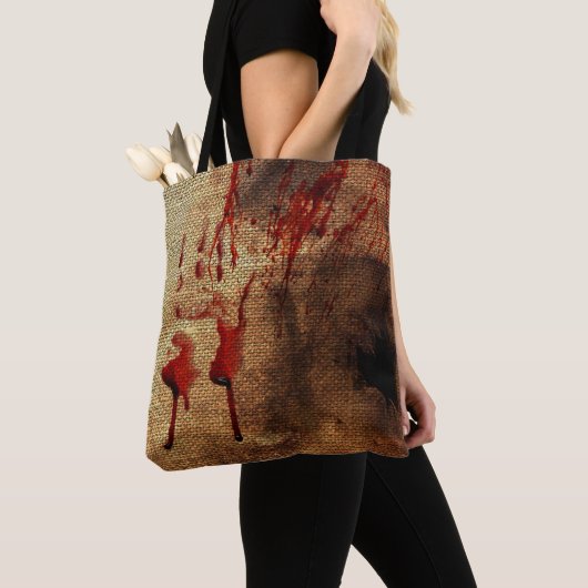 Bloody Grunge Torn Sack Tasche (Von Nahem)