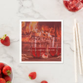 Bloody Halloween Cocktail Party Serviette (Beispiel)