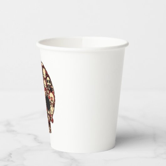 Bloody halloween pappbecher (Links)