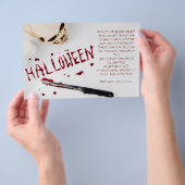 Bloody-Halloween-Party Flyer (Handgriff)