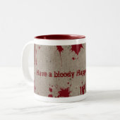 Bloody Halloween Tasse (Vorderseite Links)