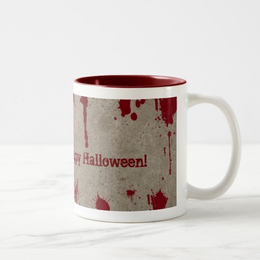 Bloody Halloween Tasse (Rechts)