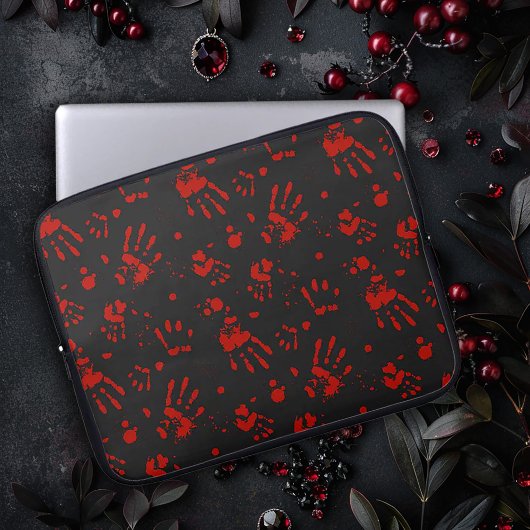 Bloody-Hand-Druck Laptopschutzhülle