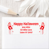 Bloody Handprint Halloween (Insitu)