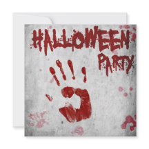 Bloody Handprint Halloween