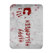 Bloody Handprint Halloween Magnet (Vertikal)