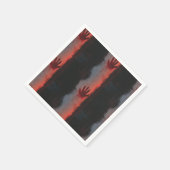 Bloody Handprint Halloween Serviette (Ecke)