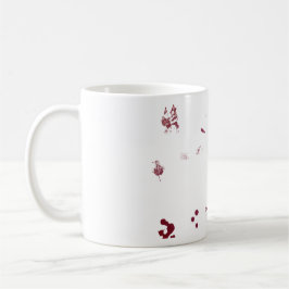 Bloody Handprint Halloween - Tasse