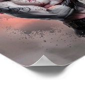 Bloody handsome Vampire Warrior Poster Art (Ecke)