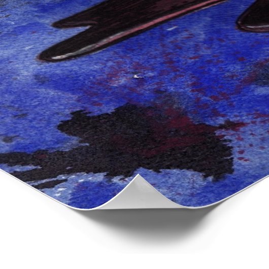 Bloody Heart Poster (Ecke)