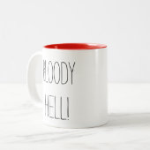 Bloody Hell Zweifarbige Tasse (Vorderseite Links)