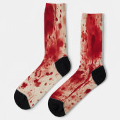 Bloody Horror Halloween Socks Socken (Linkes Detail)