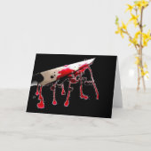 Bloody Knife II Karte (Gelbe Blume)