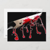 Bloody Knife II Postkarte (Vorne/Hinten)