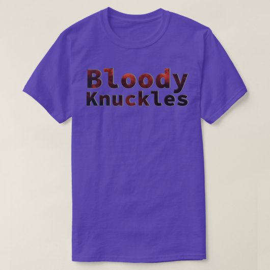 Bloody Knuckles T-Shirt (Design vorne)