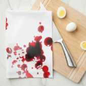 Bloody Küchentuch (Viertel Falte)