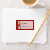 Bloody Mary Adressaufkleber (Insitu)