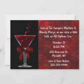 Bloody Mary All Hallows Eve Party Einladung (Vorderseite)