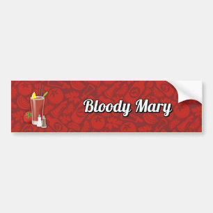 Bloody Mary Autoaufkleber