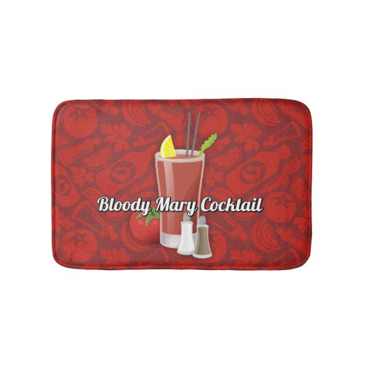 Bloody Mary Badematte (Vorderseite)