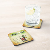 Bloody Mary Barkeeper Drink Rezept Getränkeuntersetzer (Rechte Seite)