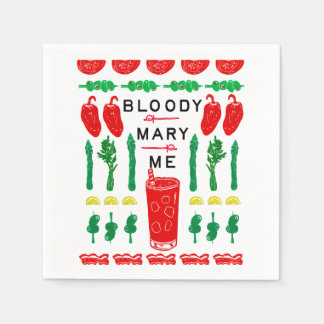 Bloody Mary Bev Nickerchens Serviette