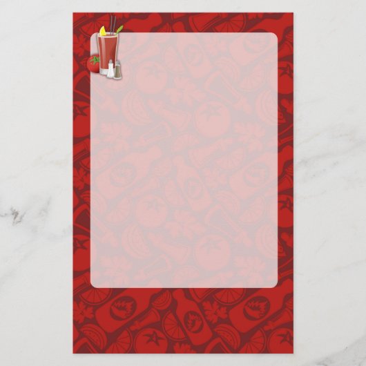 Bloody Mary Briefpapier (Vorderseite)