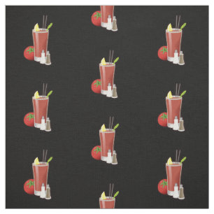 Bloody Mary Cocktail Muster Stoff