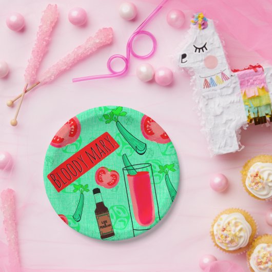 Bloody Mary Cocktail Party Teller (Party)