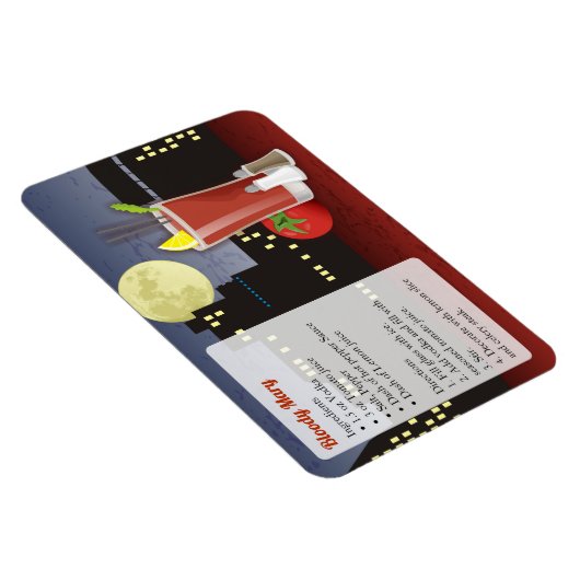 Bloody Mary Cocktail Rezept Magnet (Rechte Seite)