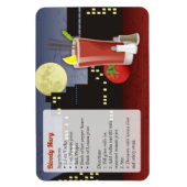 Bloody Mary Cocktail Rezept Magnet (Vertikal)
