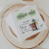 Bloody Mary Drink Rezept Cocktail Napkin Serviette