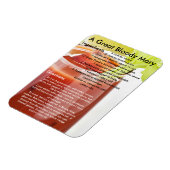 Bloody Mary Drink Rezept Magnet (Linke Seite)