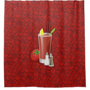 Bloody Mary Duschvorhang