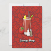Bloody Mary Einladung (Vorderseite)