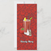 Bloody Mary Einladung (Vorderseite)