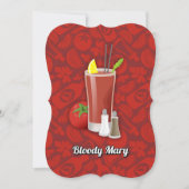 Bloody Mary Einladung (Vorderseite)