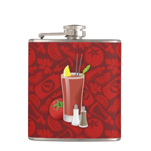 Bloody Mary Flachmann (Vorderseite)