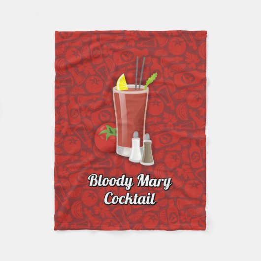 Bloody Mary Fleecedecke (Vorderseite)