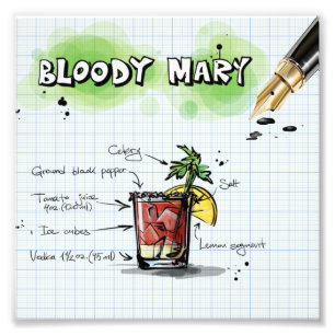 Bloody Mary Fotodruck