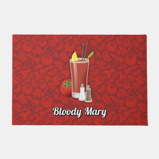 Bloody Mary Fußmatte (Vorderseite)